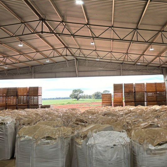 Australian Hemp Garden Mulch | 600kg bulk bag - Broadleaf Hemp