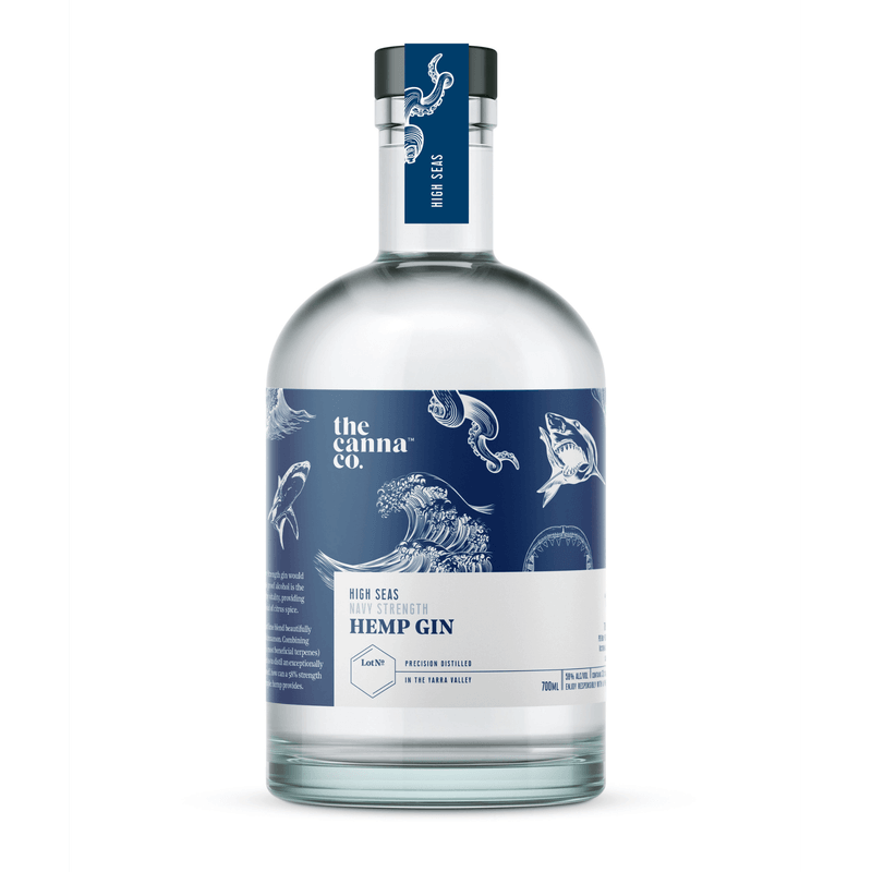 High Seas Navy Strength Gin | 700ml - Broadleaf Hemp